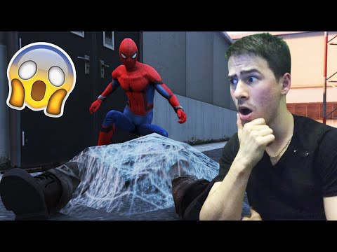 Видео: Нов Спайдър-Мен влиза в GTA! 🕸