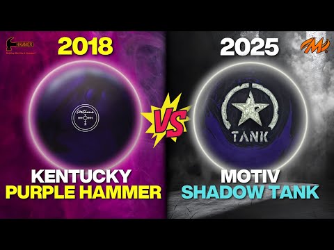 Видео: Purple Hammer 2018 против Motiv Shadow Tank 2025 — уретановое противостояние, которого вы ждали!