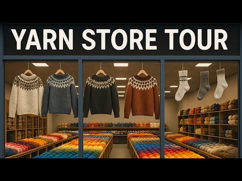 Видео: Рубрика "ПроГуляю". Самый большой магазин пряжив Хельсинки.