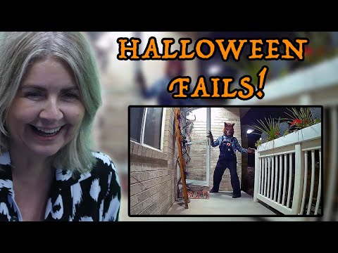 Видео: Реакция БРИТАНЦЕВ на грандиозные провалы Хэллоуина 👻 Запечатлено в 4K