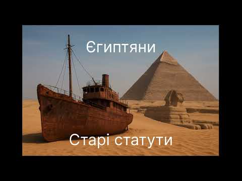 Видео: МС Єгиптяни - Старі статути 