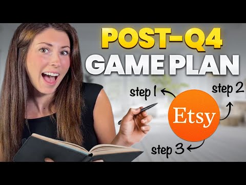 Видео: Если ваши продажи на Etsy рухнули после четвертого квартала, посмотрите это (моя стратегия для ус...