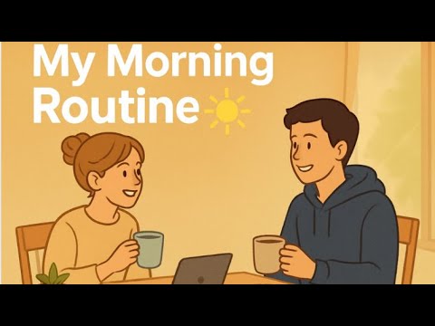 Видео: Практика аудирования английского языка B1 | Реальная студенческая утренняя рутина