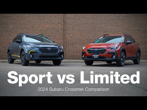 Видео: Subaru Crosstrek Limited и Sport 2024 года | Сравнение и обзор