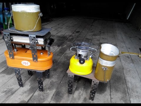 Видео: Примус Шмель 4 VS Примус Луч (Ровесники 1987г.)