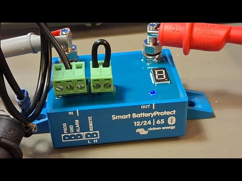 Видео: Как использовать Victron Smart BatteryProtect с аккумулятором Makita 18В