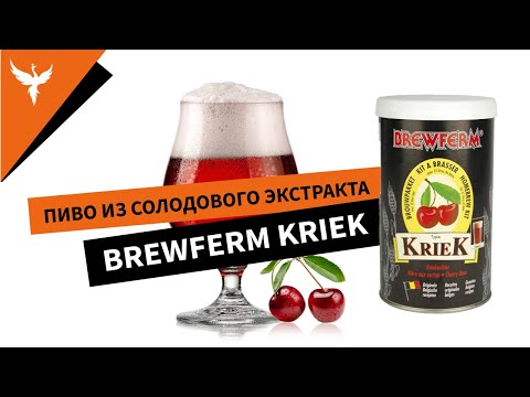 Видео: Пиво из солодового экстракта BrewFerm KRIEK. Как розовые очки разбиваются о чугунную ж.. реальности(