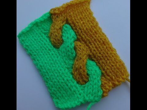 Видео: Двухцветный жгут