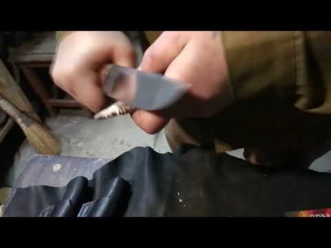 Видео: Тест кованой Р18 и Vanadis 23 на удержание рк