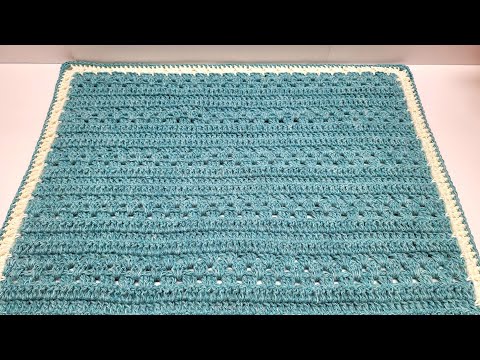 Видео: Легкое детское одеяло крючком / "Новичок в квартале"