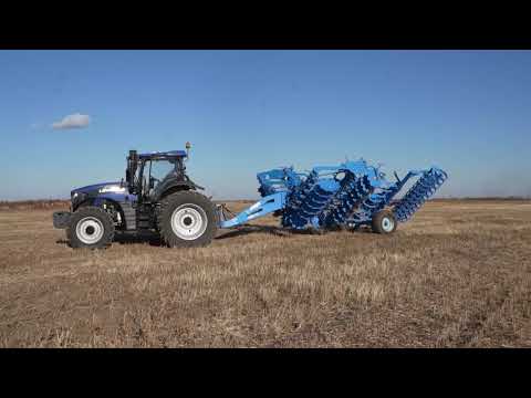 Видео: Тяжелая дисковая борона JEEGEE VEGA 12 (5 / 6 метров)