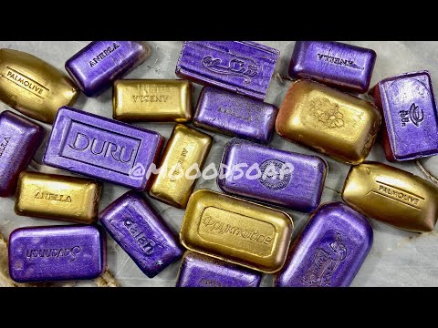 Видео: 💜💛ASMR SOAP | Cutting colored soap | Carving soap | Резка крашенного мыла💛💜