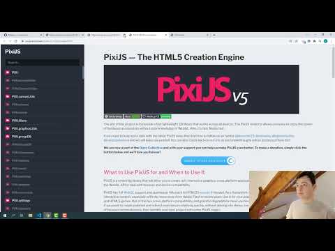 Видео: 4) Create Project and add PIXI / Создаем проект и подключаем PIXI