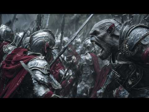 Видео: Стража Трандуила против Назгулов из Ангмара! 2,6 миллиона воинов! Кто победит? Часть 1 [4k]