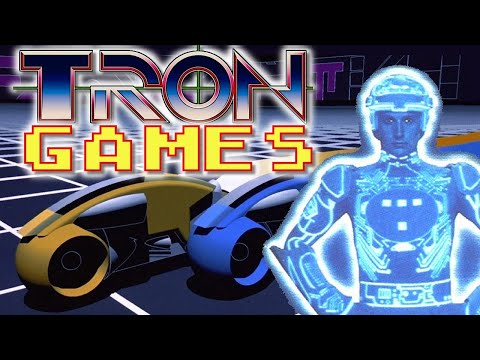Видео: *КАЖДАЯ* видеоигра серии TRON от Atari до PlayStation 5!