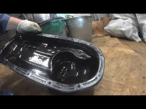 Видео: Устранение течи масла на двигателе Калина Гранта замена прокладки поддона