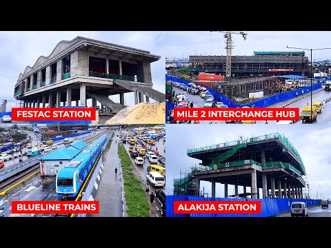 Видео: Проект железной дороги Blueline в Лагосе: новые станции и ход строительства поразят вас!
