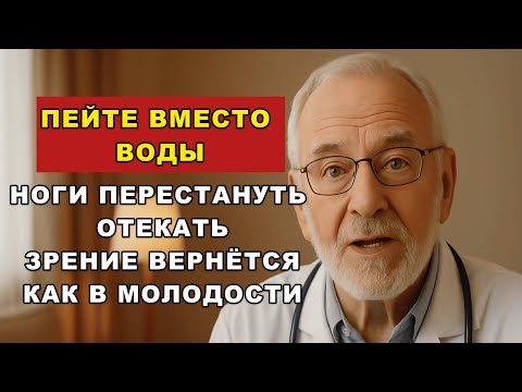 Видео: «Пейте это вместо воды — и отёки ног уйдут, а зрение станет как в молодости!