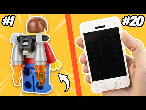 Видео: 20 LEGO Идей за 9 МИНУТ