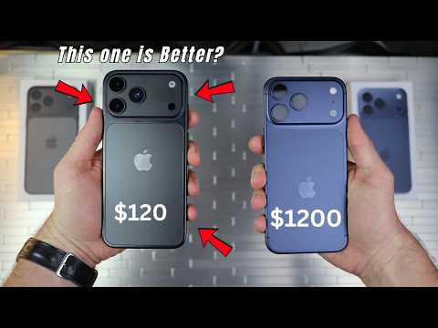 Видео: Я попробовал поддельный iPhone 17 Pro Max за 120 долларов, и он оказался действительно ХОРОШИМ...