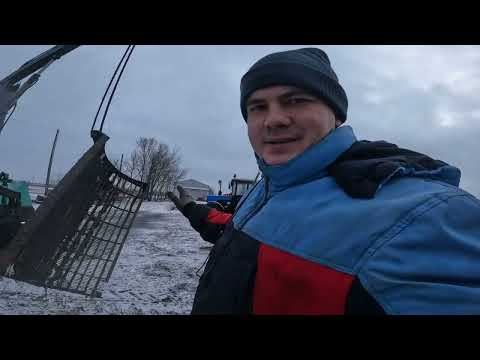Видео: НОЖ ДЛЯ ЧИСТКИ СНЕГА ИЗ МЕТАЛЛОЛОМА НА ТРАКТОР