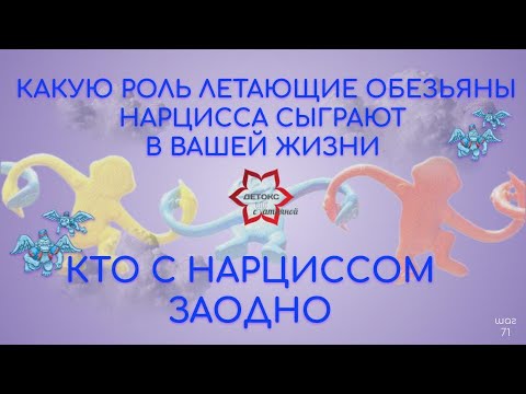 Видео: Летучие обезьяны нарцисса. Кто с нарциссом заодно против вас?!
