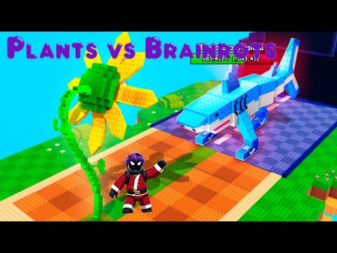 Видео: Plants vs Brainrots.Пытаюсь победить Brainrots в роблокс!!!😁