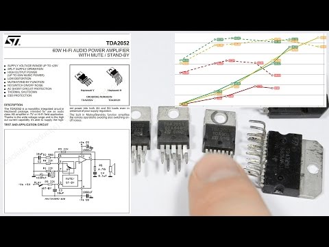 Видео: TDA2030, TDA2050, LM1875 - что лучше?