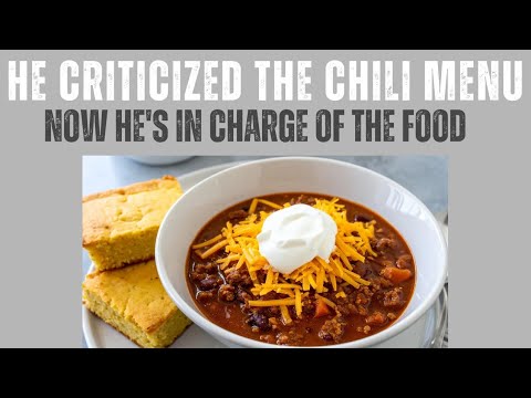 Видео: Драма с чили: муж раскритиковал её меню чили, поэтому она заставила его спланировать всю вечеринку