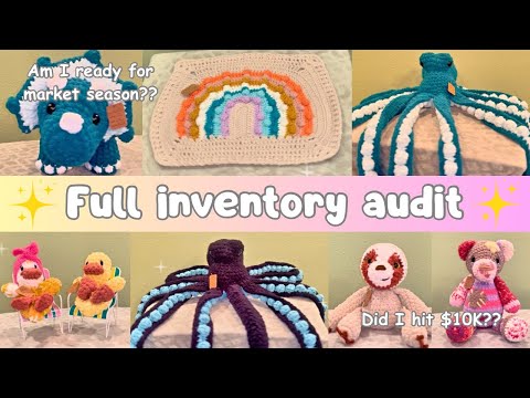 Видео: Путь к инвентарю на 10 тысяч долларов: перебираю все, что у меня есть! // Crochet VLOG 26