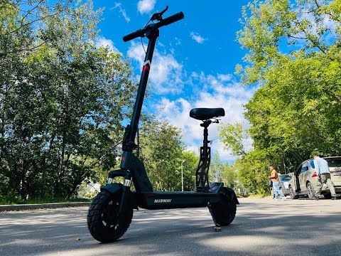 Видео: Электросамокат Midway Tank PRO - обзор, тест-драйв, замер максималки, разбор