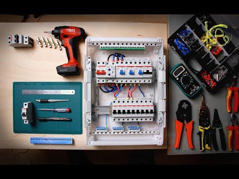 Видео: Сборка щитка для квартиры. Как собрать щиток. Почти мастер-класс