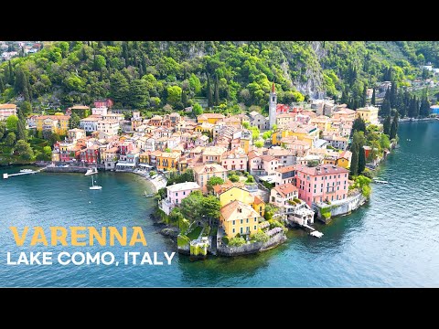 Видео: [4K]🇮🇹 Пешеходная экскурсия по Варенне, озеру Комо, Италии и вилле Чипресси💗 Ужин в Монамуре🍝🍷 2023