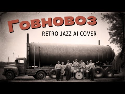 Видео: Govnovoz's Old Days | Былые деньки говновоза (джаз, 1950, ai cover)