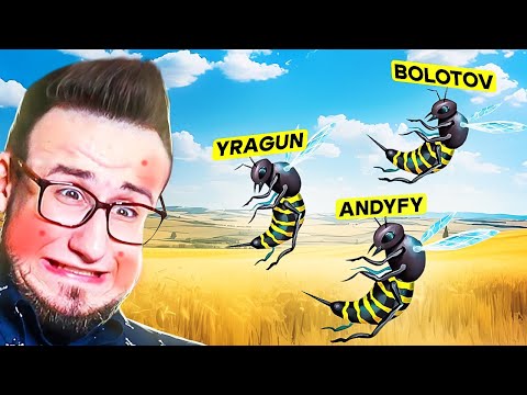 Видео: ПОВСЮДУ ЖАЛЯТ ПЧЁЛЫ! ОТ НИХ НЕ СПРЯТАТЬСЯ! УГАРНЫЙ КООП СИМУЛЯТОР ОСЫ! (SLAP THE FLY)