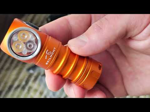 Видео: Мини обзор налобного фонаря ESKTE SKILHUNT H200 mini (Nichia 519A 4500k)