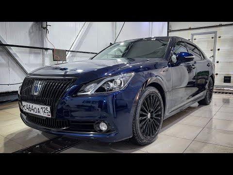 Видео: Обзор на автомобиль Toyota Crown majesta 2016 г.в.