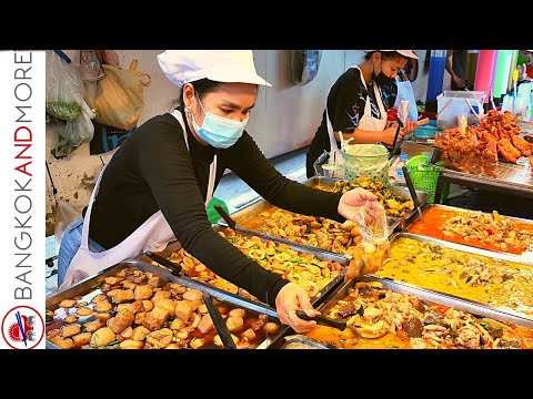 Видео: Бангкокская уличная еда | Рынок, который вы ищете !!!