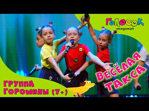 Видео: Детская песня - Весёлая такса | Академия Голосок | группа Горошины (возраст 7 +)