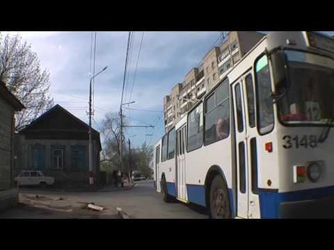 Видео: Саратовский трамвай, Саратовский троллейбус, Самарский трамвай.  Май 2009. Сырое видео.