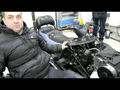Видео: Подкачка топлива в карбюратор на Снегоход Тайга (установили от бензопилы)