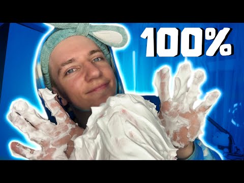 Видео: АСМР 100% МУРАШКИ ДЛЯ ТЕБЯ 😍 Пена + Кисточка ✨ ASMR ⭐️