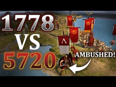 Видео: Я выжил в невероятной засаде в Total War: Rome 2