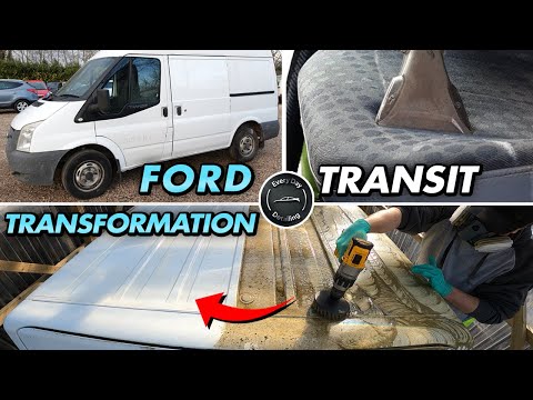 Видео: Мы провели генеральную уборку фургона Ford Transit, и это было отвратительно