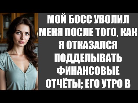 Видео: МОЙ БОСС УВОЛИЛ МЕНЯ ПОСЛЕ ТОГО, КАК Я ОТКАЗАЛСЯ ПОДДЕЛЫВАТЬ ФИНАНСОВЫЕ ОТЧЁТЫ; ЕГО УТРО В ПОНЕДЕЛ