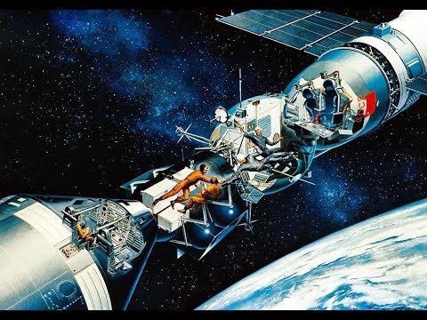 Видео: АРХИВ NASA: Стыковка «Союз-Аполлон»