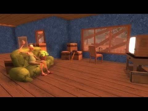 Видео: Angry Neighbour (он такой туп)