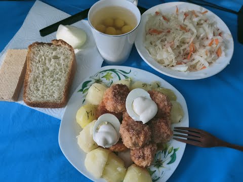 Видео: ОБЖОР ТЕФТЕЛИ С КАРТОШКОЙ / КВАШЕНАЯ КАПУСТА / КОМПОТ ИЗ ЧЕРЕШНИ / СВЯТОЙ ХАВЧИК 😇