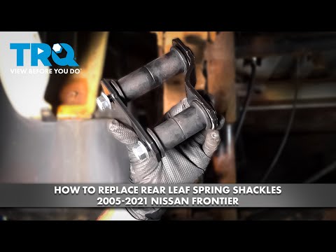 Видео: Как заменить стойки задних рессор Nissan Frontier 2005-2021