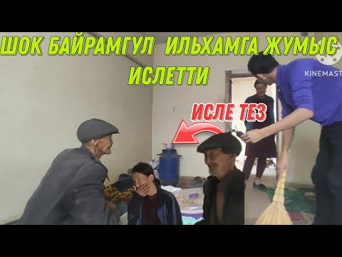 Видео: Байрамгул ИЛЬХАМГА жумыс ислетти ўйин тазалатты